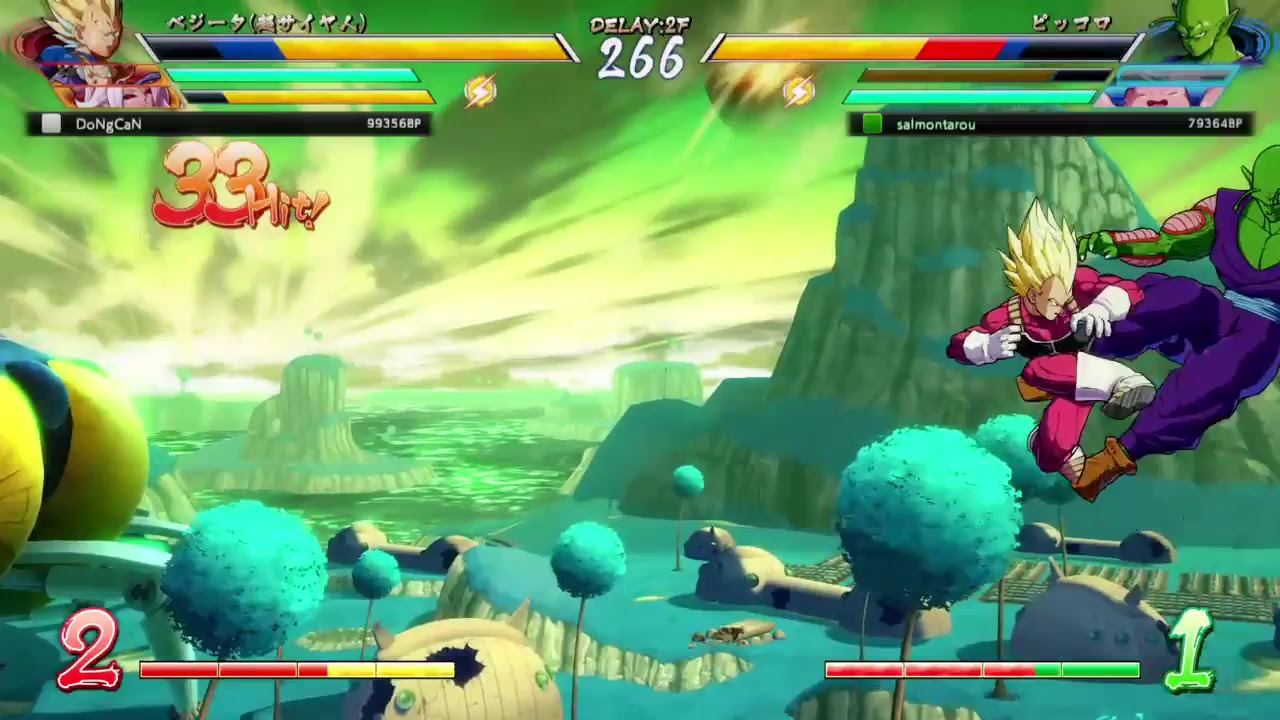 寝る前ゲーム　ドラゴンボールファイターズ！