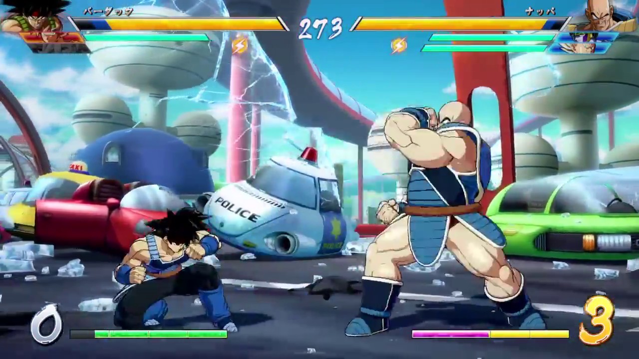 ドラゴンボール ファイターズ　強すぎるナッパ　エリート戦士の力　バーダック粉砕