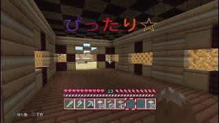 [マインクラフト]えむのえむクラ♯４　倉庫作りの続きです[実況]