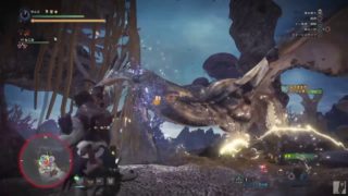 【MHW】モンスターハンターワールド 弓 レイギエナ0分針