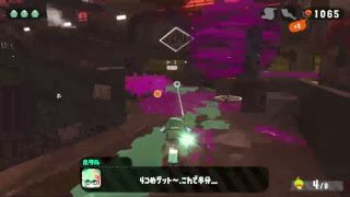 【スプラトゥーン2】 サブ垢でチャー練習！