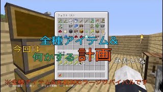 [マインクラフト]全種アイテム&丸石300ラージサバイバル Part 10 ネザーの悲劇[実況]