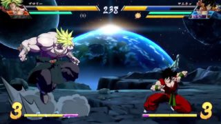 ドラゴンボール ファイターズ　ヤムチャがブロリー挑む　瞬殺