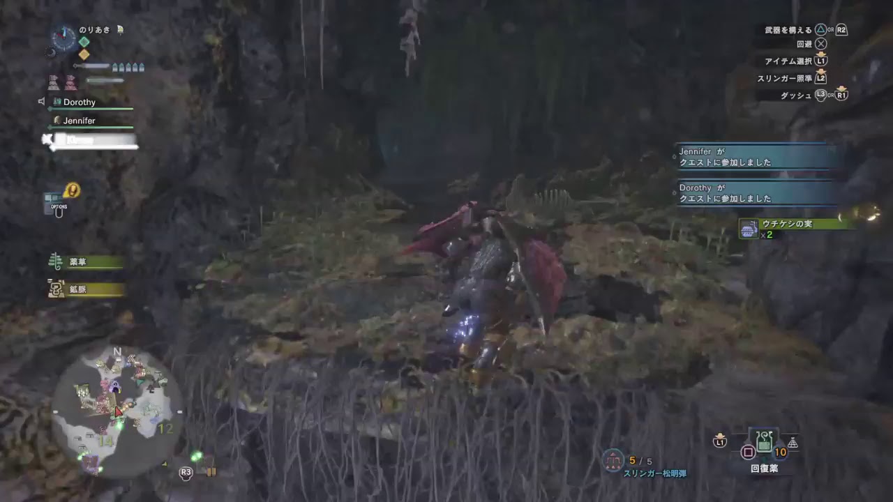［のりあき］　モンスターハンターワールド（MHW)HR200ガンランス其の二