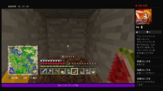 ［マインクラフト］MinecraftーPS4ーライブ実況放送ーpart 25