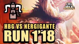 MHW - Speedrun Nergigante HBG Solo 1'18 - モンスターハンター：ワールド