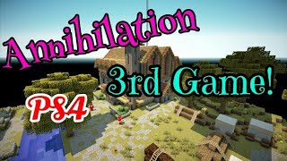 【PS4 マインクラフト】Annihilation 第三試合