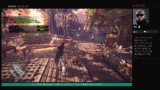 ケンジのモンスターハンターワールド。第２２、リュウの格好で狩りをする笑