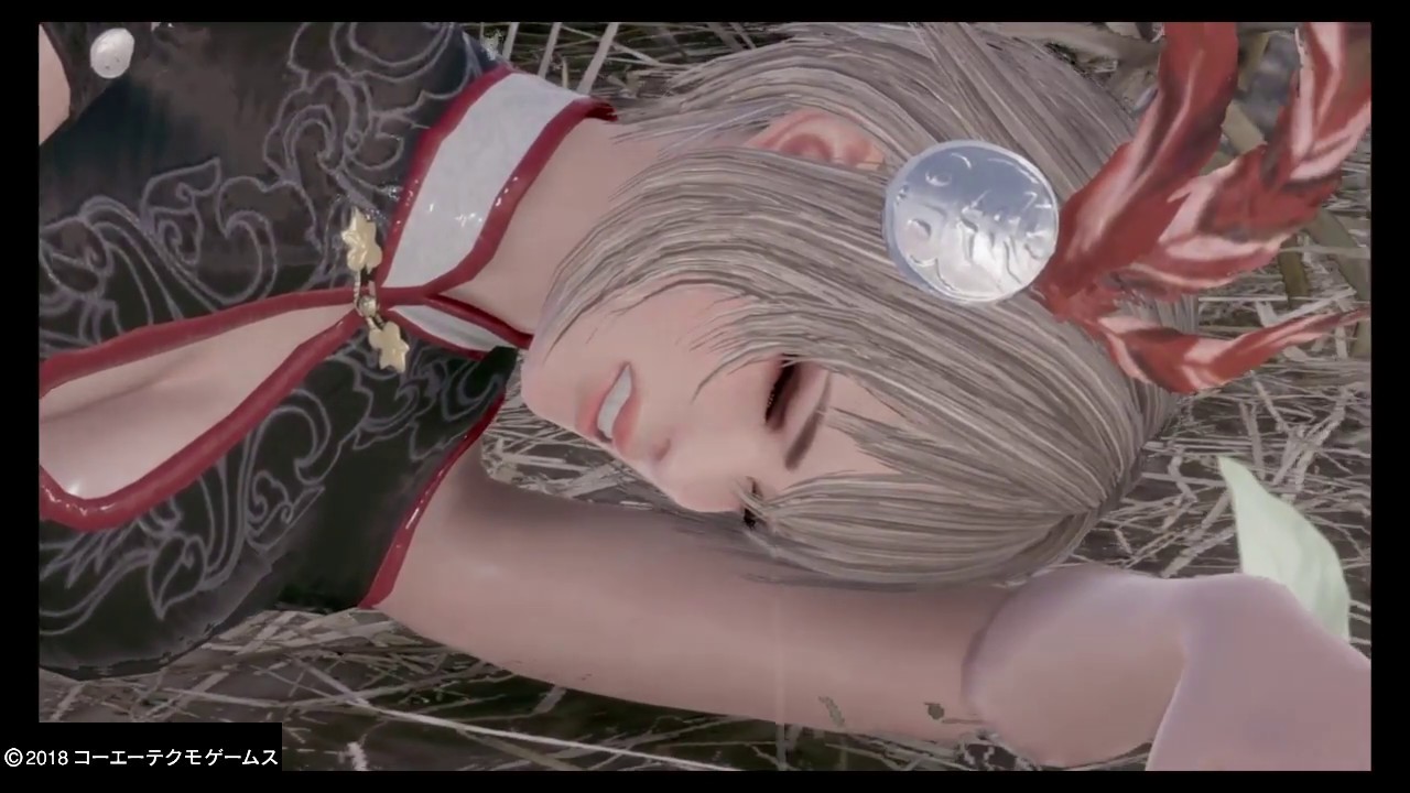 【リョナ】やられて転倒してる、水濡れ『呂玲埼』(静止画)