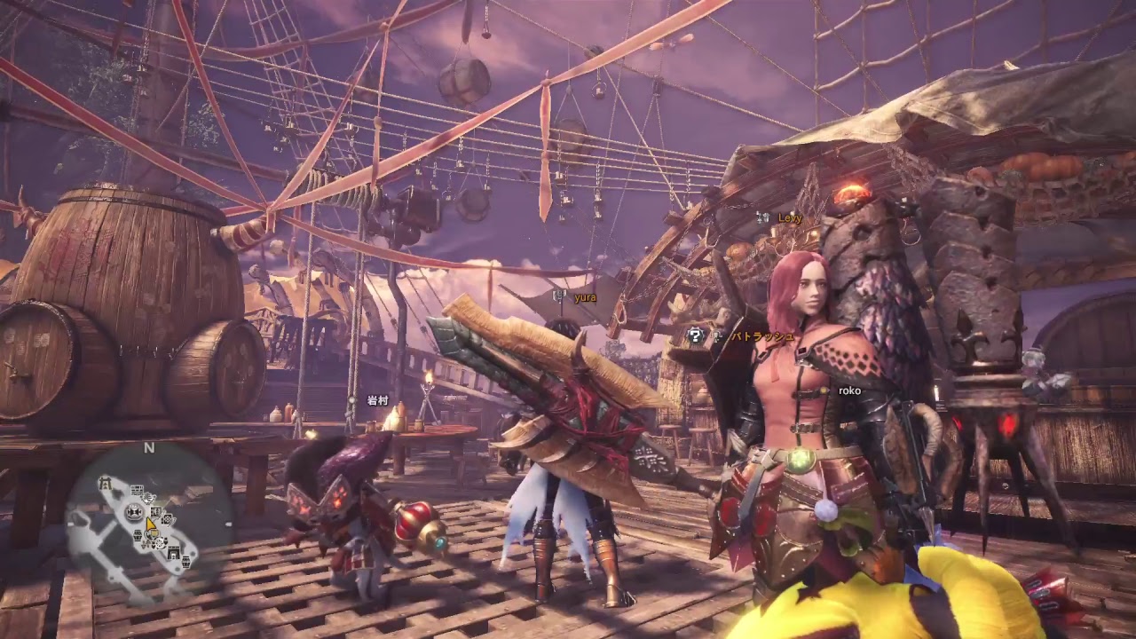 モンスターハンターワールド　導きの青い星　フレンドお手伝い