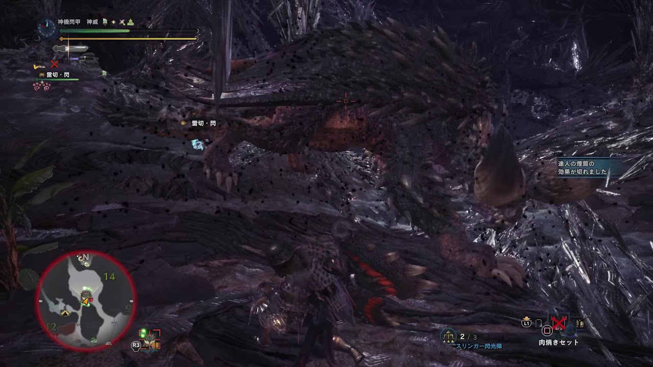 モンスターハンター：ワールド　ネルギガンテ　2分36秒討伐