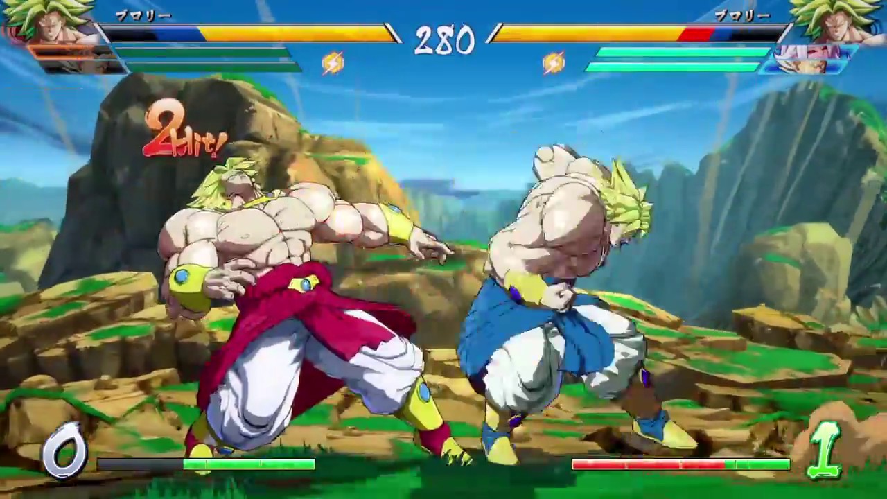 ドラゴンボール ファイターズ　世界１位ナッパ使い　ブロリーを使うと…
