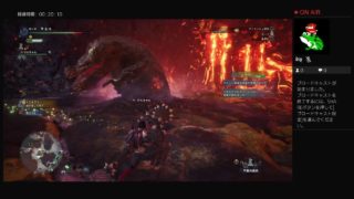 モンスターハンターワールド　悪事をし過ぎた岩男といく歴戦ジョー