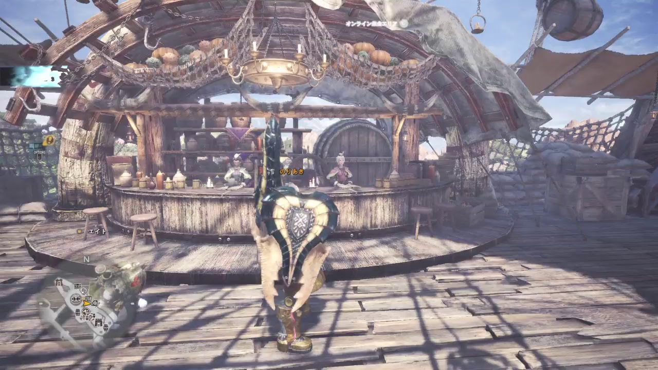 ［のりあき］　モンスターハンターワールド（MHW)HR200ガンランス勉強中