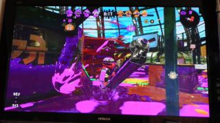 スプラトゥーン２　ダイナモローラー　A　1550　ガチヤグラ　モズク農園