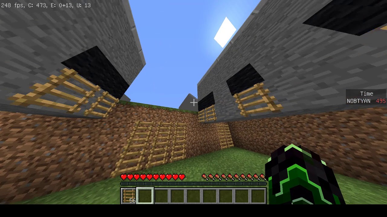 マインクラフト　ＰＣ　１０００メートルアスレ