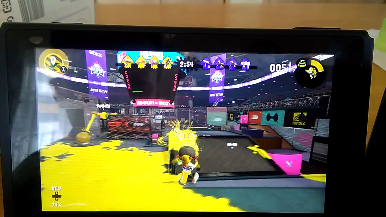 電波が悪いスプラトゥーン2