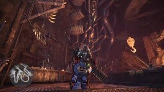 モンスターハンター：ワールド_20180414ロックマンコラボクエ太刀で見切り鬼刃斬りに目覚める2