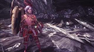 モンスターハンターワールド_ランス_歴戦ネルギガンテ_ソロ02：MonsterHunter World_solo_lance_veteran Nergigante