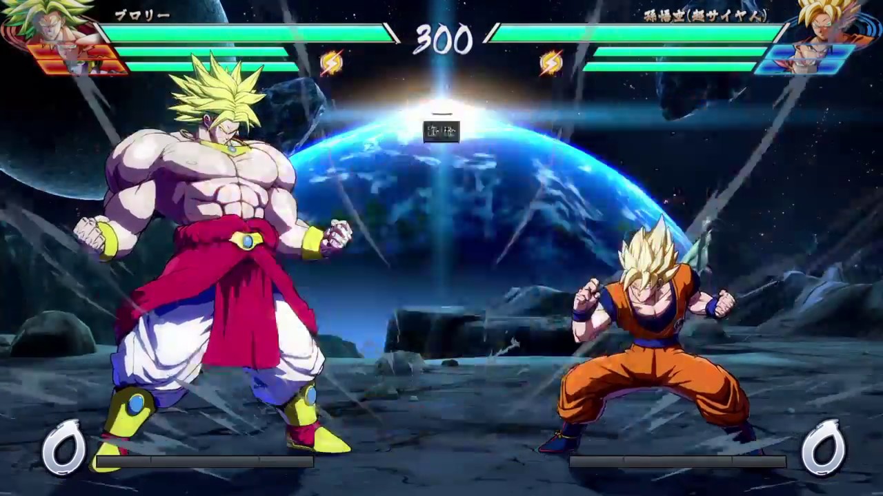 ドラゴンボール ファイターズ　ブロリーVS悟空　因縁の対決　激戦