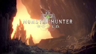 モンスターハンター：ワールド タイトル画面(大蟻塚の荒地) 60分