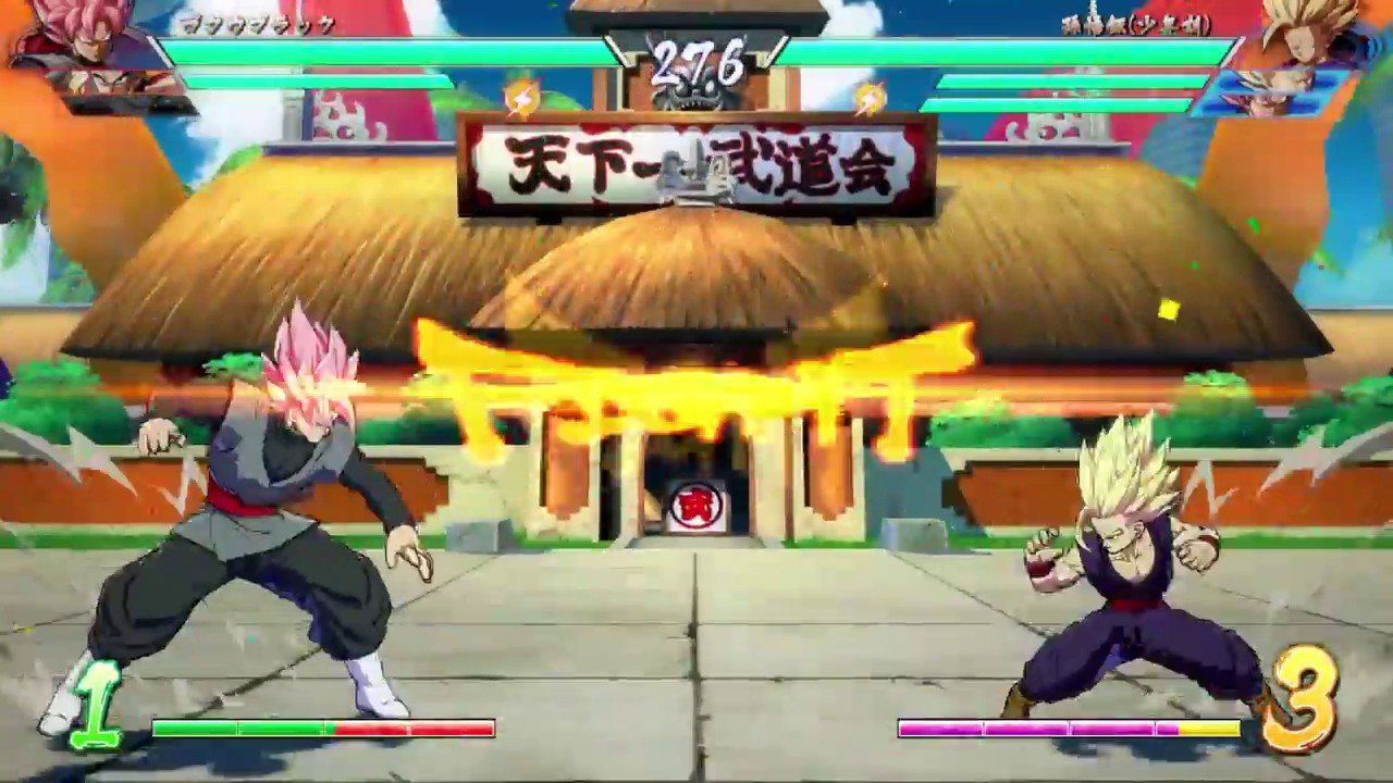 ドラゴンボール ファイターズ　世界１位少年悟飯　激うま３５HITコンボ　気弾の使い方すご…