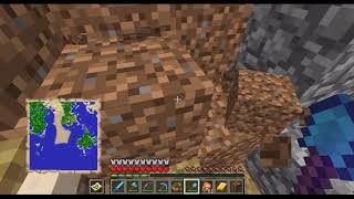 【マインクラフト】ミントのマイクラ日記　11話　地図を埋めていたら！