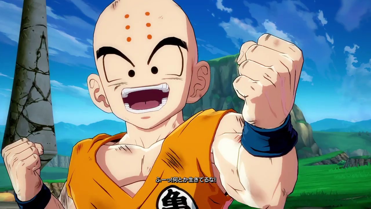 ドラゴンボール ファイターズ　プロゲーマ　クリリンにはまる　残像拳で変則攻撃