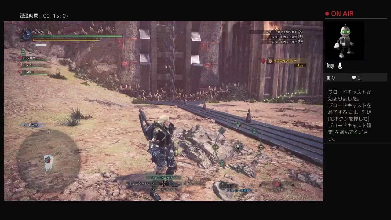 [サイモン］モンスターハンターワールド　code:red