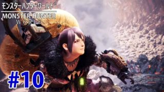 #10【MHW】モンスターハンターワールド(ゾラ・マグダラオス捕獲作戦の巻)【PS4】