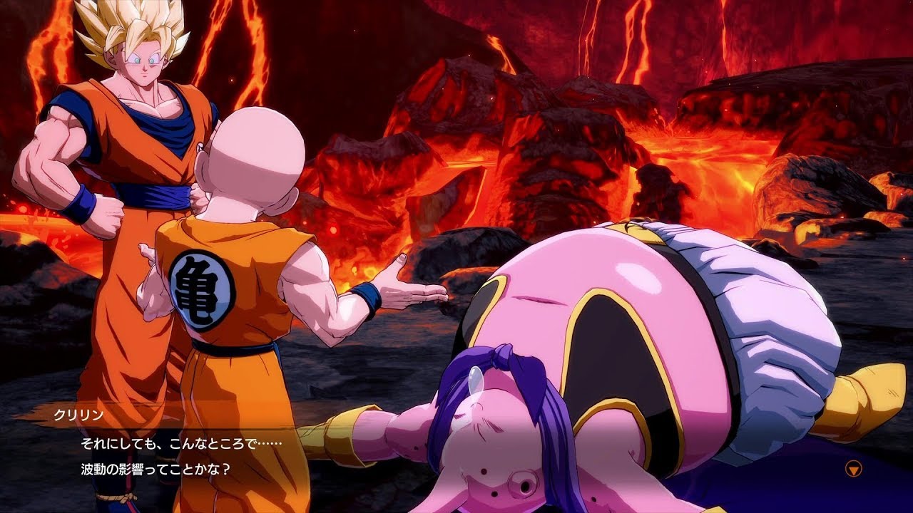 【ドラゴンボール ファイターズ】火山地帯でも寝れる魔人ブウ