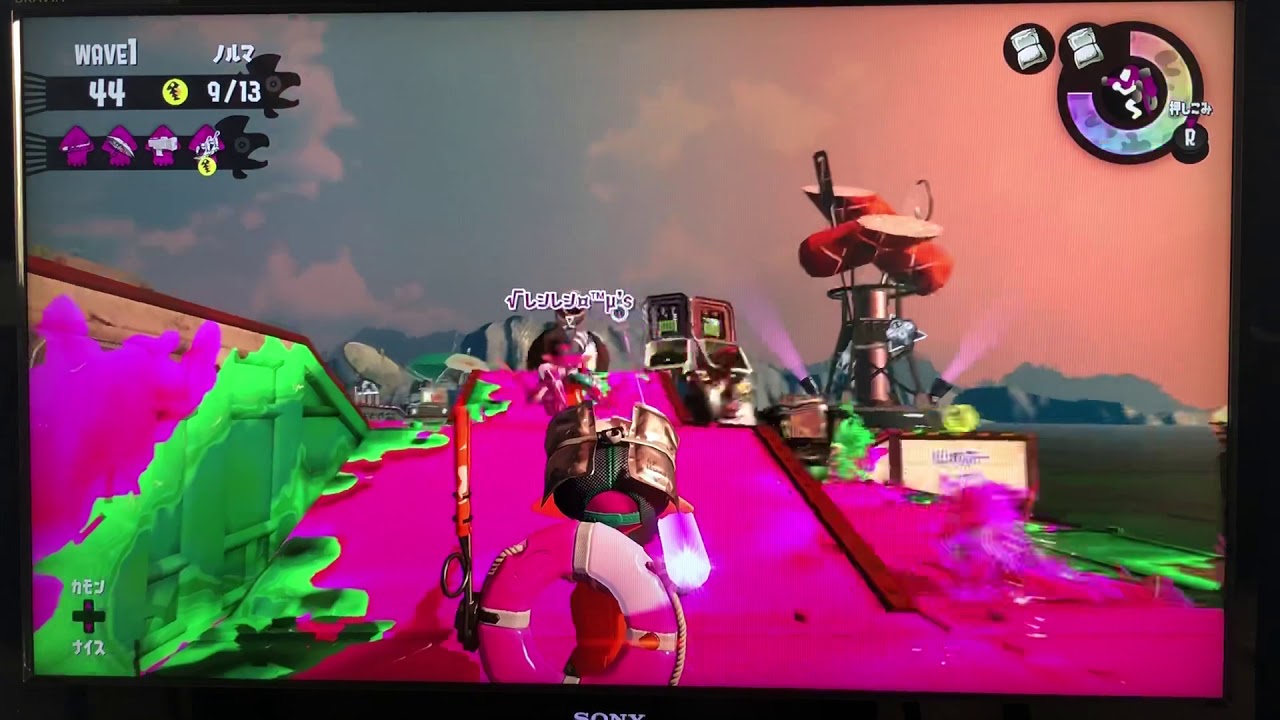 【スプラトゥーン2】#7 サーモンラン WAVE2で死す！！