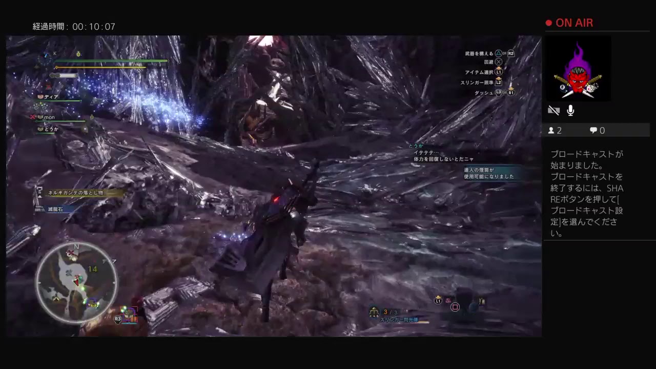 モンスターハンターワールド　影番と共に