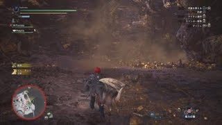 [MHW] 安全地帯から様子を伺うマム・タロトさん [モンスターハンター：ワールド]