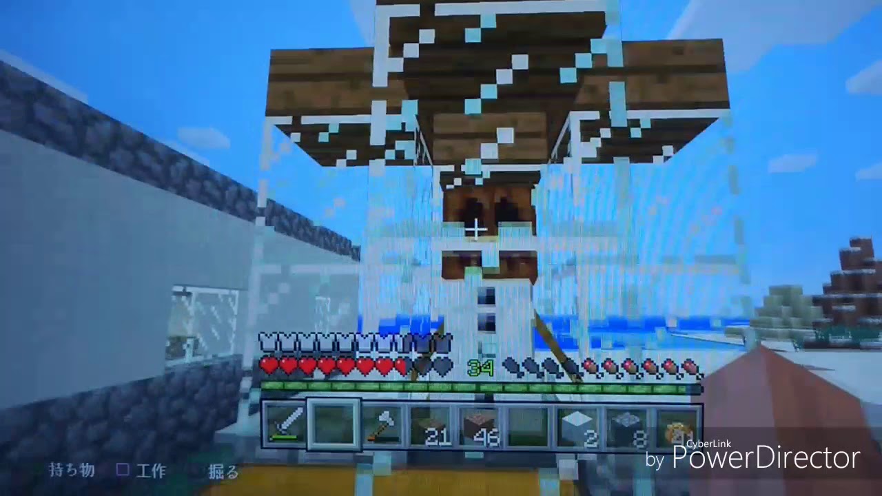 (マインクラフト実況) PART25 雪玉無限入手装置作り