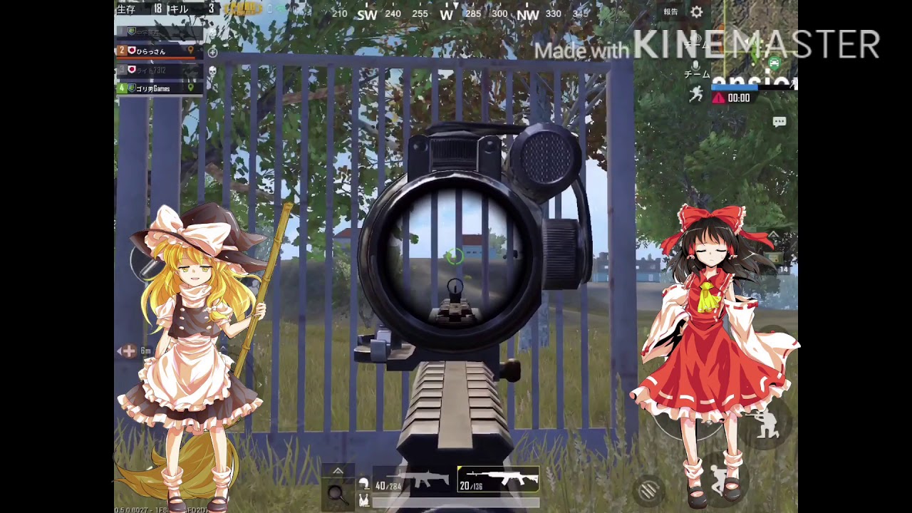ゆっくりテスト動画「JP PUBG実況」part 2
