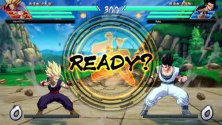 ドラゴンボール ファイターズ　世界１位少年悟飯VS青年悟飯　ビーデルも応援に困る試合