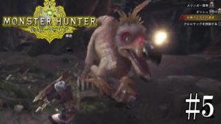 ＃５【MHW】妹紅の狩猟生活with輝夜【モンスターハンター：ワールド】