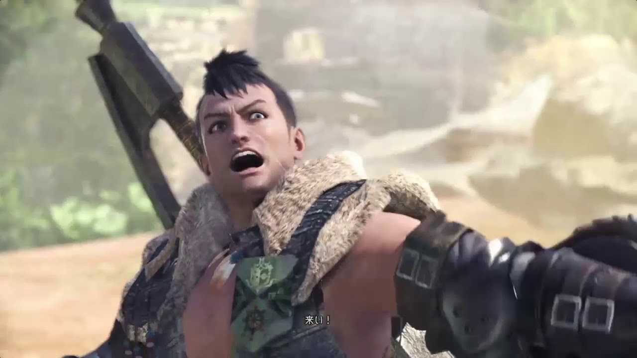 ［モンスターハンターワールド］メインストーリー前編　アステラ祭開花の宴バージョン　カットシーン　［MHW］