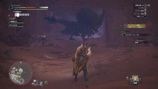 モンスターハンター：ワールド ディアブロスに助けられる