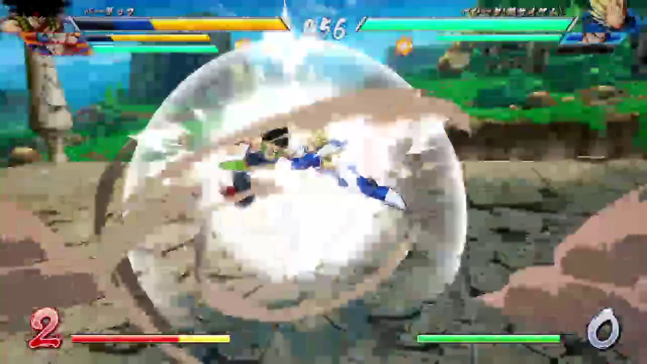 ドラゴンボールファイターズ　ベジット実装。アーケードで少し使ってみよう