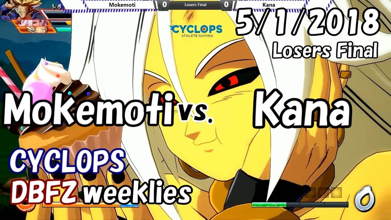 【DBFZ】ドラゴンボールファイターズ対戦会 in CYCLOPS LF Mokemoti vs. Kana 2018/5/1