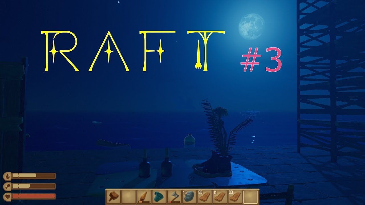 【イカダサバイバル】 マルチでハードなRAFT #3【リアルマインクラフト】