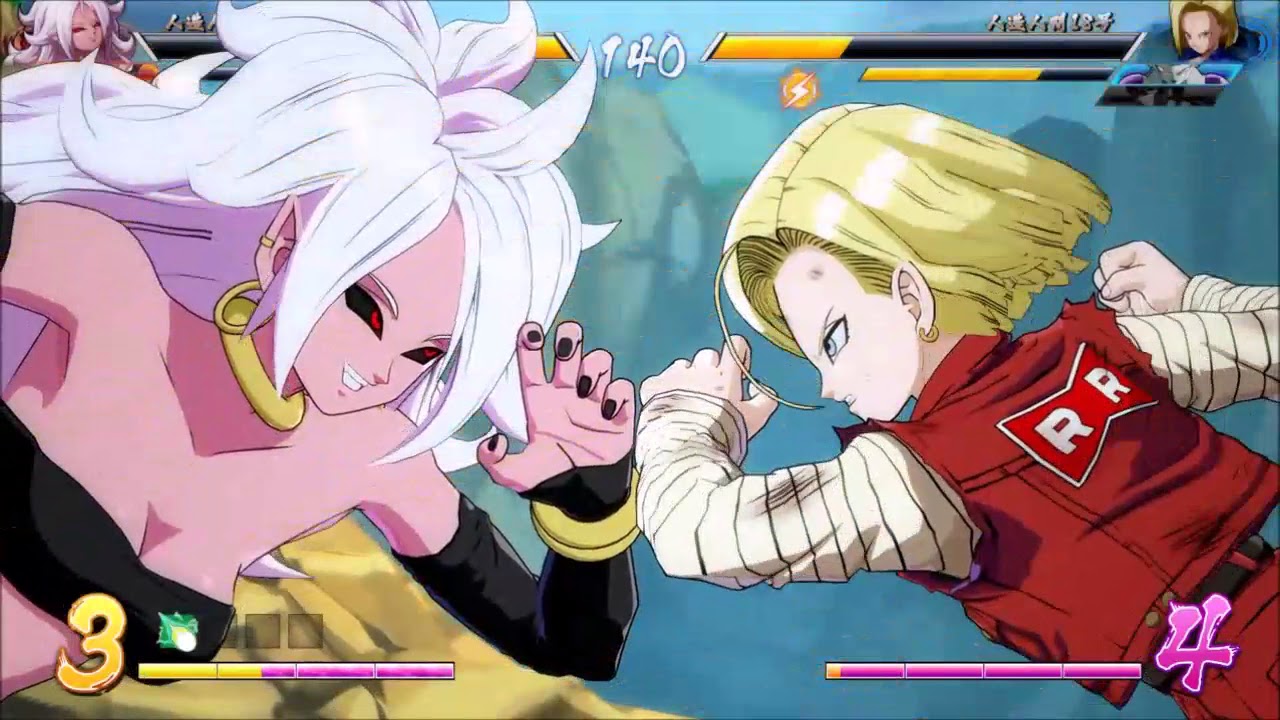 職場の先輩とドラゴンボールファイターズ＃21