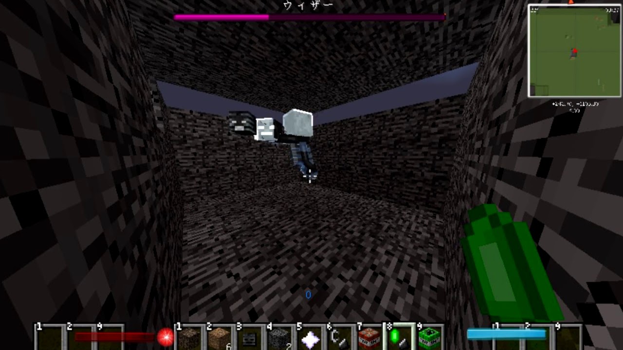 ウィザーをゴミのように扱ってみたw　マインクラフトゆっくり実況