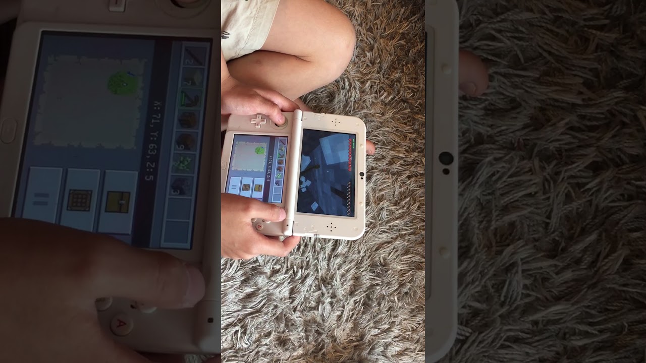 任天堂3DSでマインクラフト