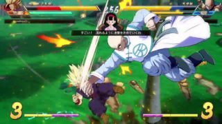ドラゴンボール ファイターズ　世界１位少年悟飯　いきなり４９HIT５割コンボ　速すぎる