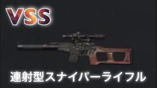 【PUBGモバイル実況】連射型スナイパーライフルVSSどん勝11キル