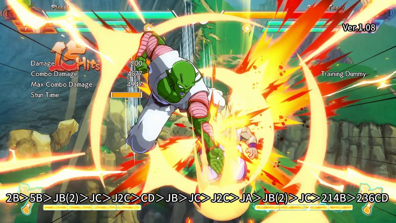 【DBFZ】ピッコロ002【ドラゴンボールファイターズ】