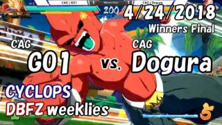 【DBFZ】ドラゴンボールファイターズ対戦会 in CYCLOPS WF CAG|GO1 vs. CAG|どぐら 2018/4/24